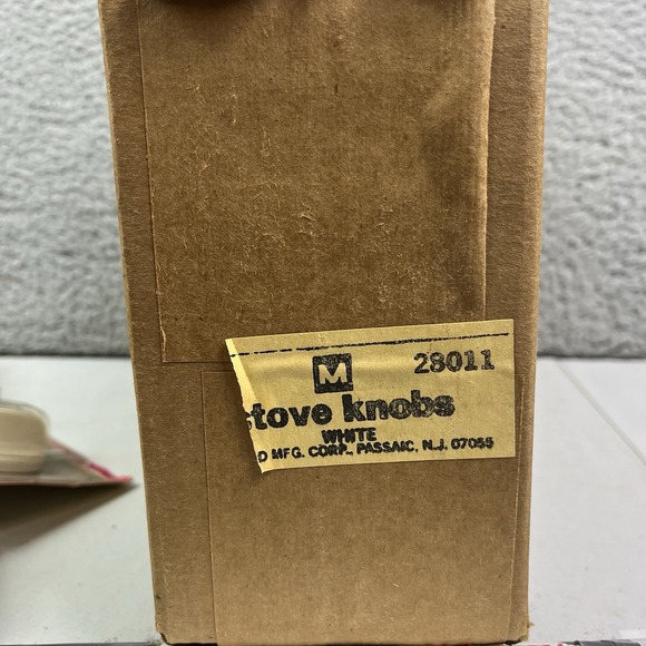 6 Vintage Melard Replacement Stove Knobs‎ 4 Packs No. 28011 NOS - Picture 4 of 4